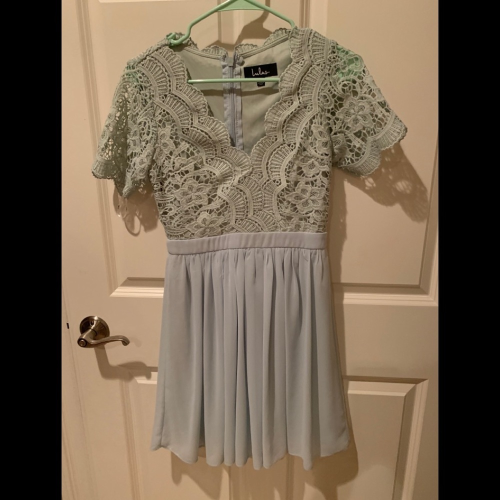 Lave and chiffon Lulus dress